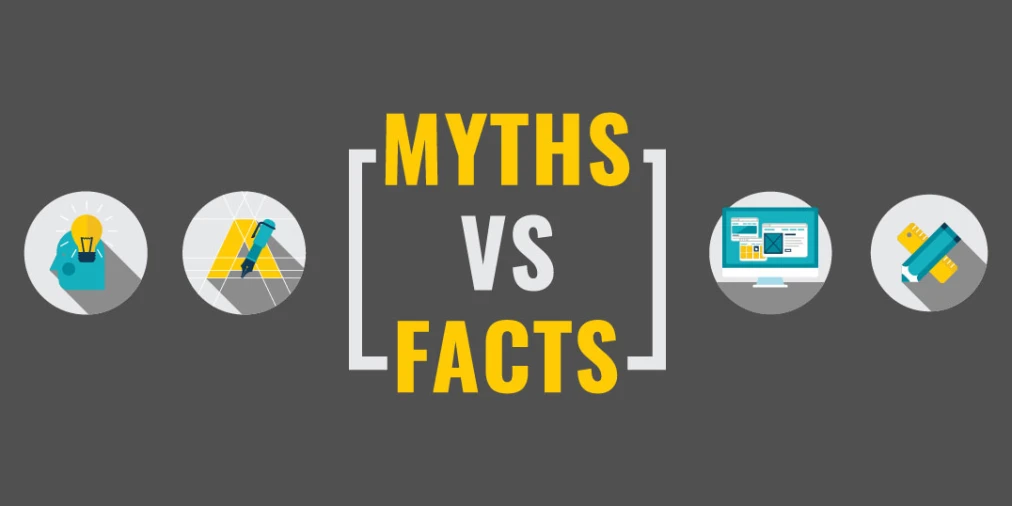 Myths vs facts illustration