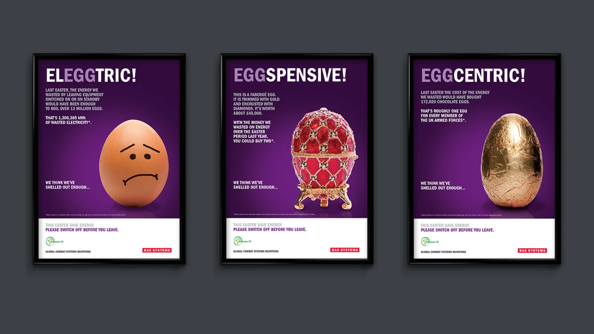 BAE Systems 'Energy Saving Waste' Campaign, 