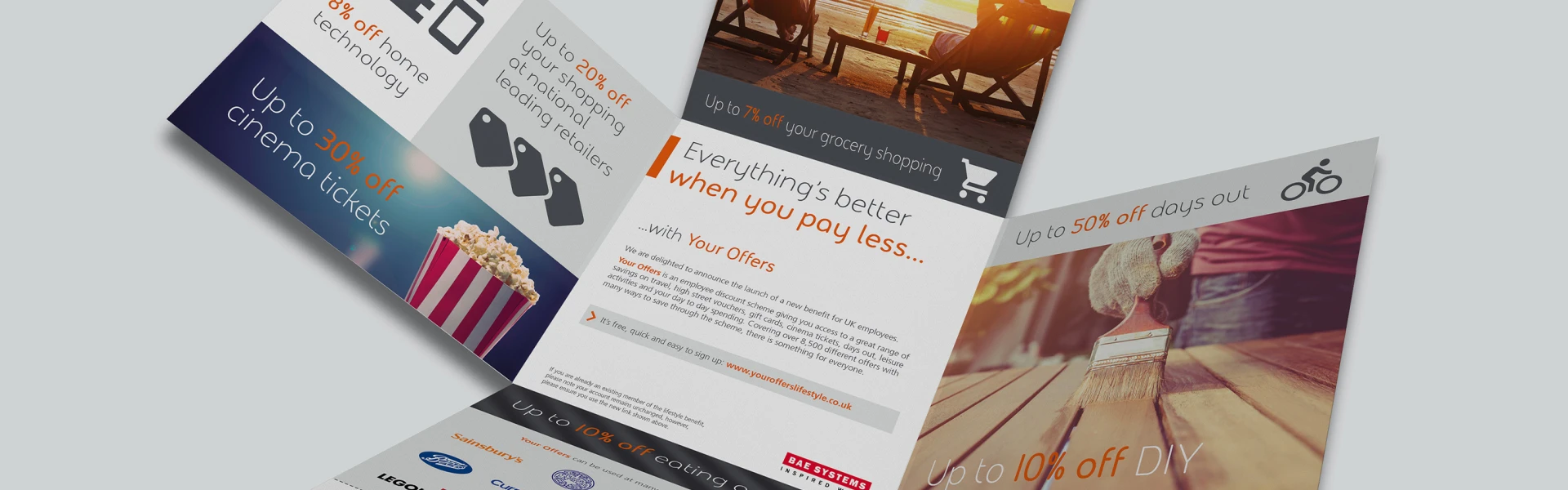 BAE Systems Employee Benefits Maltese Cross Campaign