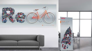 BAE Systems Waste Campaign advertising & pull up
