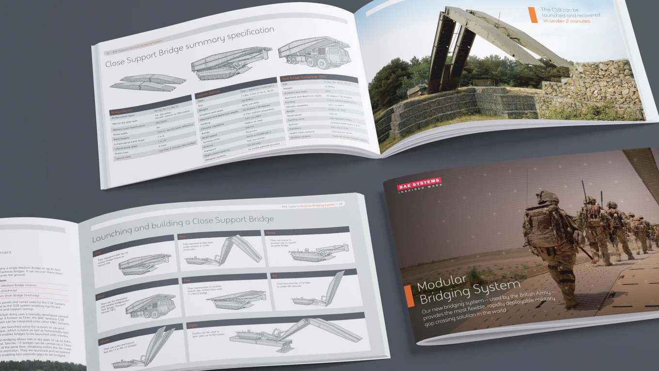 BAE Systems Bridging Brochure, 