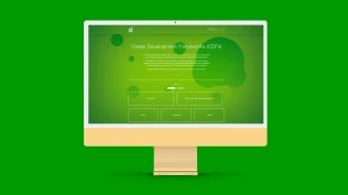 BP Careers Portal web design on desktop